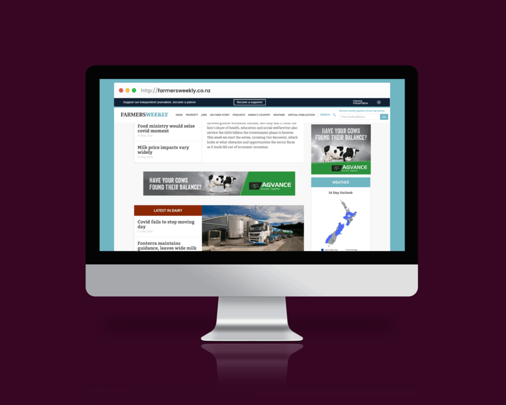 Agvance digital advertising | Energise Marketing