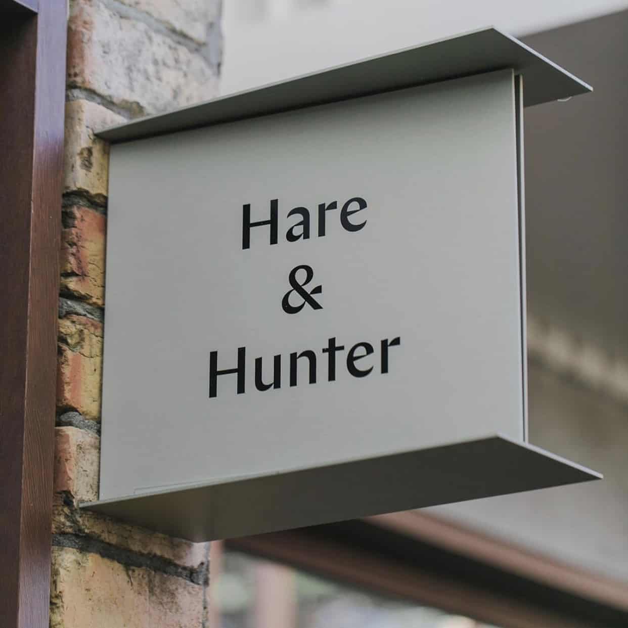 Hare & Hunter Sign | Energise Marketing