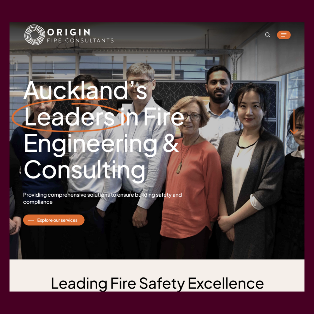 Origin Fire new website